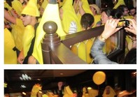 Banaanien hyökkäys ravintolaan