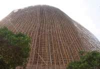 Rakennustelineet bambusta