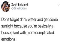 Muista juoda vettä 