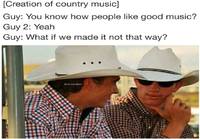 Country musiikin synty