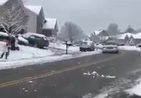 Poliisi haastetaan lumisotasille