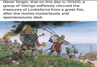 Viikingit pelastivat aarteet tulipalolta