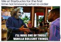 Ekaa kertaa Starbucksissa