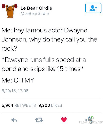 Dwayne (The Rock) Johnson