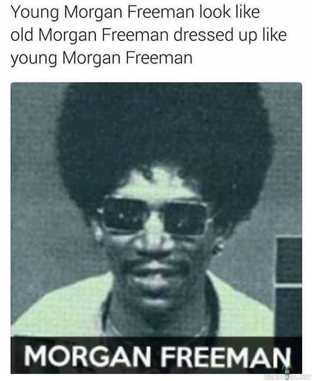 Nuori Morgan Freeman
