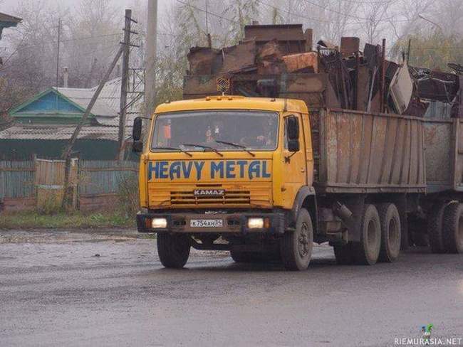 Heavy metal - Venäläinen romukuljetus