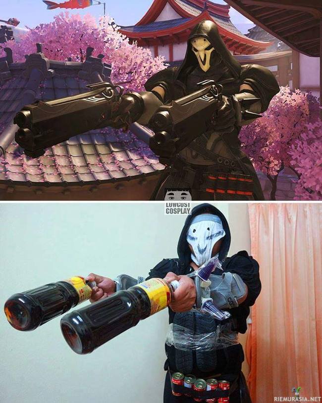Lowcost cosplay - Reaper - Overwatch