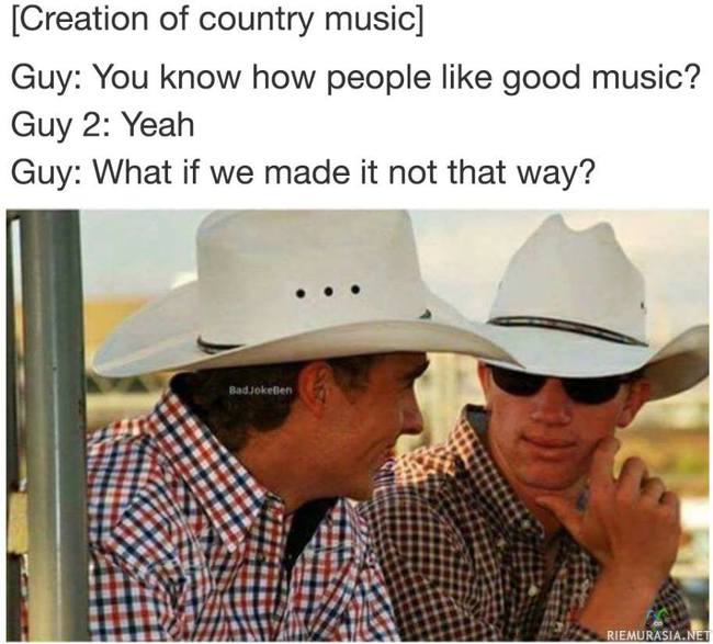 Country musiikin synty