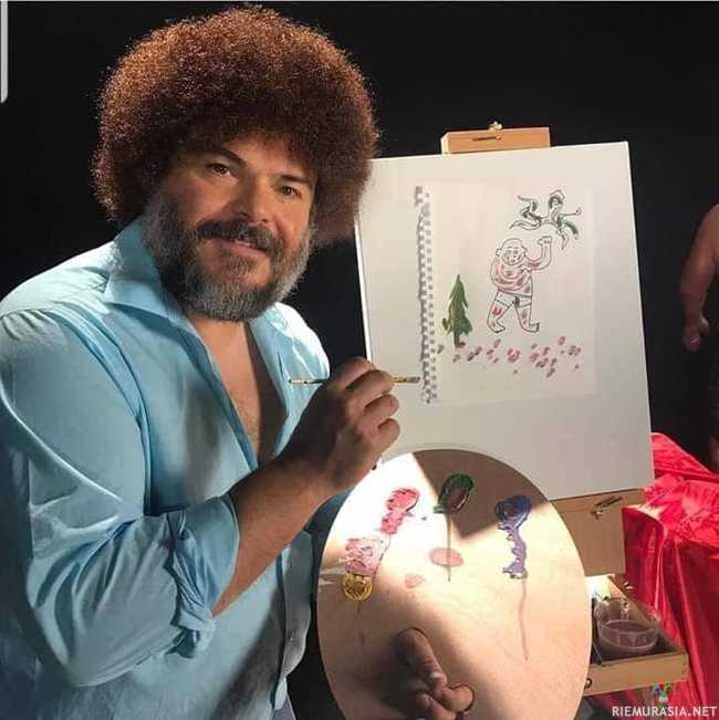 This is not Bob Ross - This is a tribute