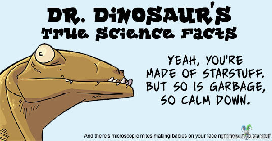 Tohtori Dinosaurus - Kertoo tieteellisen faktan