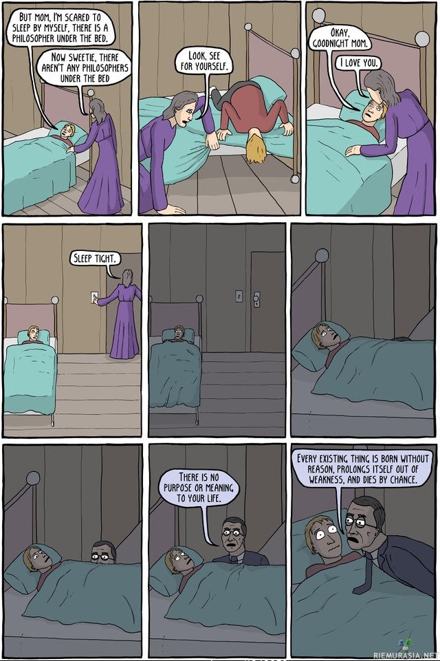 Filosofi sängyn alla