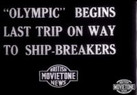 RMS Olympic - Viimeinen matka